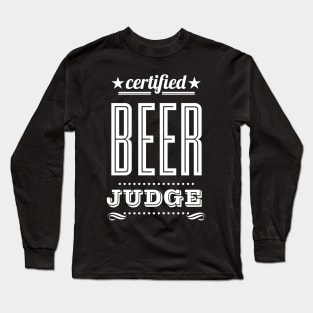 BEER JUDGE Long Sleeve T-Shirt